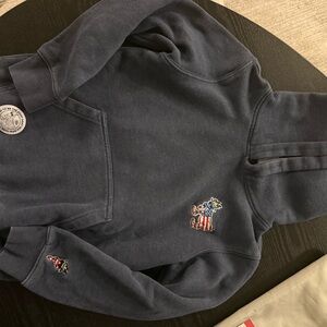GOAT USA Hoodie with Embroidered Patches